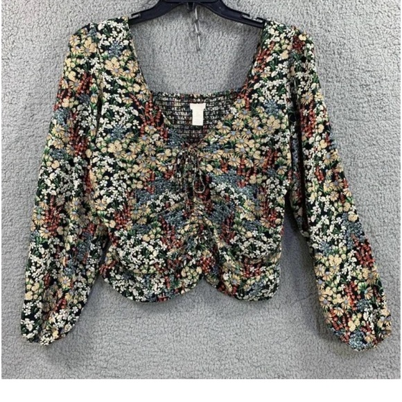 Gorgeous Vintage Floral Bohemian H&M Blouse - Sz. Small. *EUC*! - Picture 2 of 7